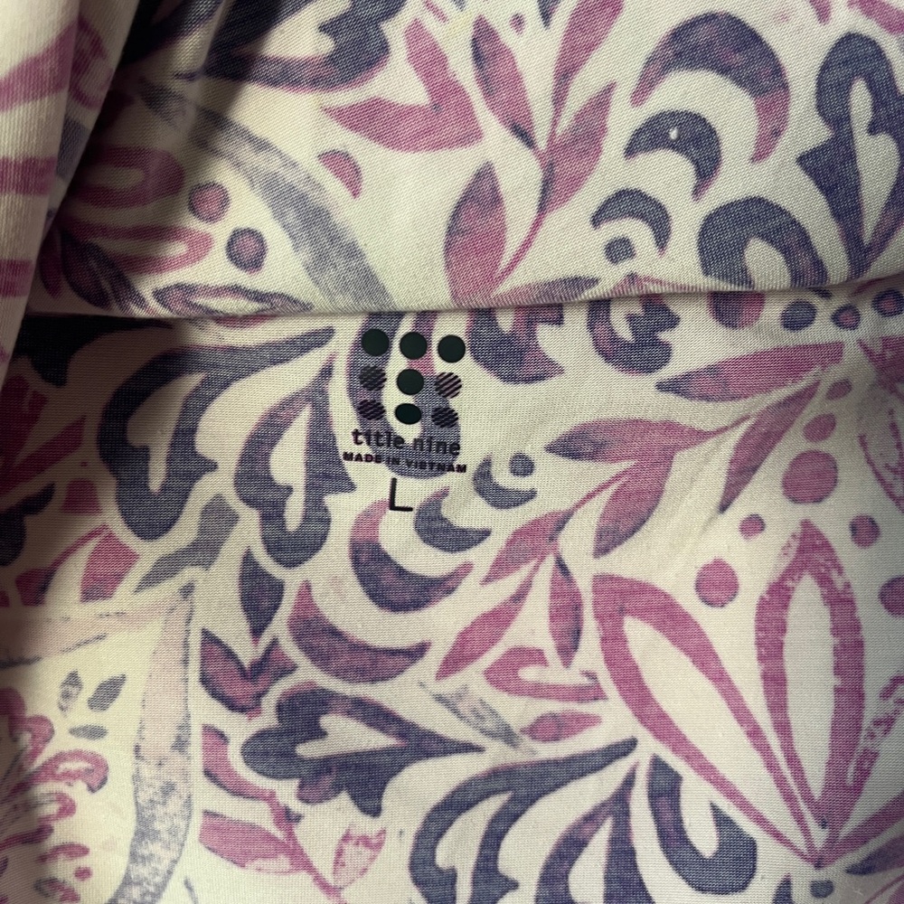 Title Nine Purple and Pink A-Line Skirt - Picture 6 of 6